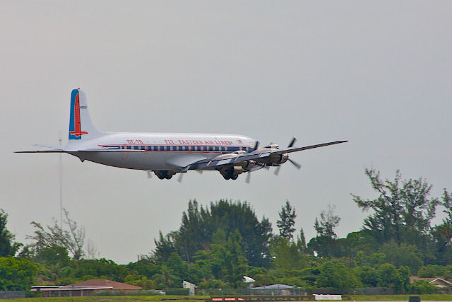 DC-7 Taking Off
